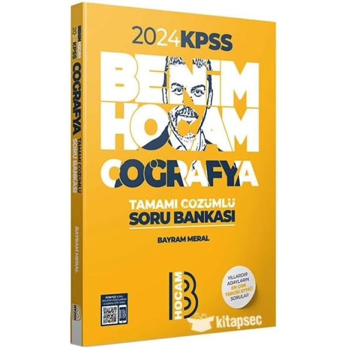 Hocam Yayınları 2024 KPSS Coğrafya Tamamı Çözümlü Soru Bankası