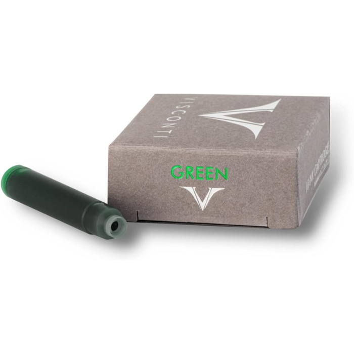 Visconti Refill Green 10 Cartridges