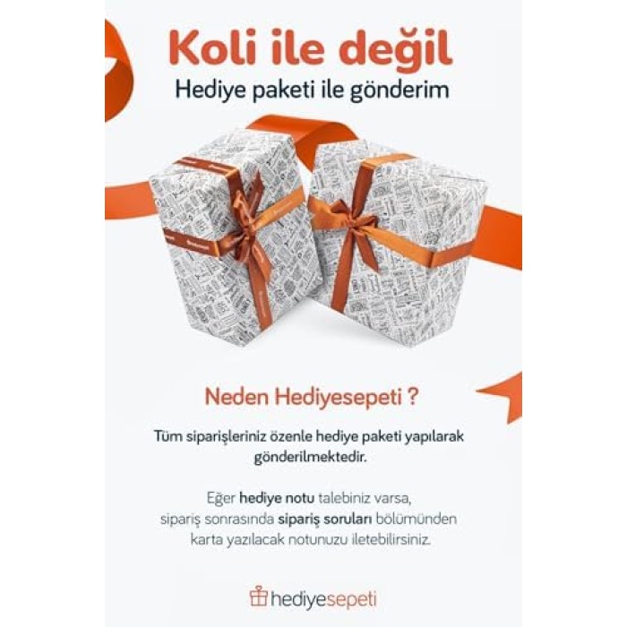 Motto Tasarımlı Aşk Hediye Kutusu