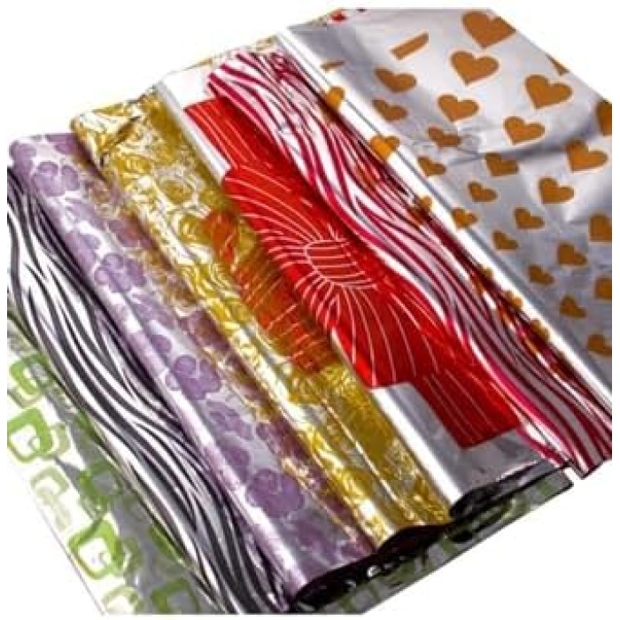 Hediye Poşet Paketi 20x35cm Kendinde Bantlı Renkli Hediye Paketi 100lü