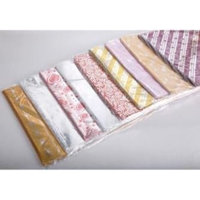 Hediye Poşet Paketi 20x35cm Kendinde Bantlı Renkli Hediye Paketi 100lü