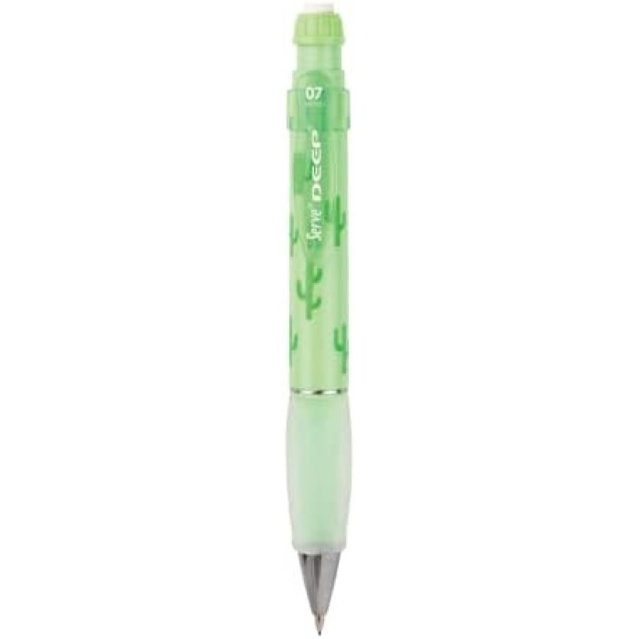 Deep Mekanik Kurşun KLM 07 MM, Elma Yeşili, Kaktus Deseni