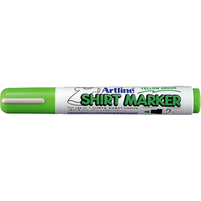 Shirt Marker Tişört Markörü, Uç: 2, 0mm, Fıstık Yeşili