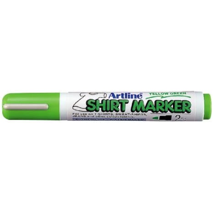 Shirt Marker Tişört Markörü, Uç: 2, 0mm, Fıstık Yeşili