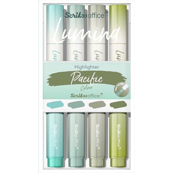 Lumina Fosforlu Kalem Pasific, 4lü Set