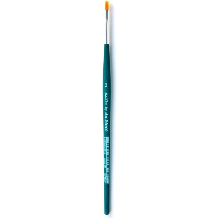 By Da Vinci Sentetik Düz Fırçası Seri 384T5 No:2