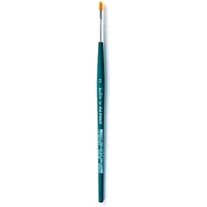 By Da Vinci Sentetik Düz Fırçası Seri 384T5 No:2