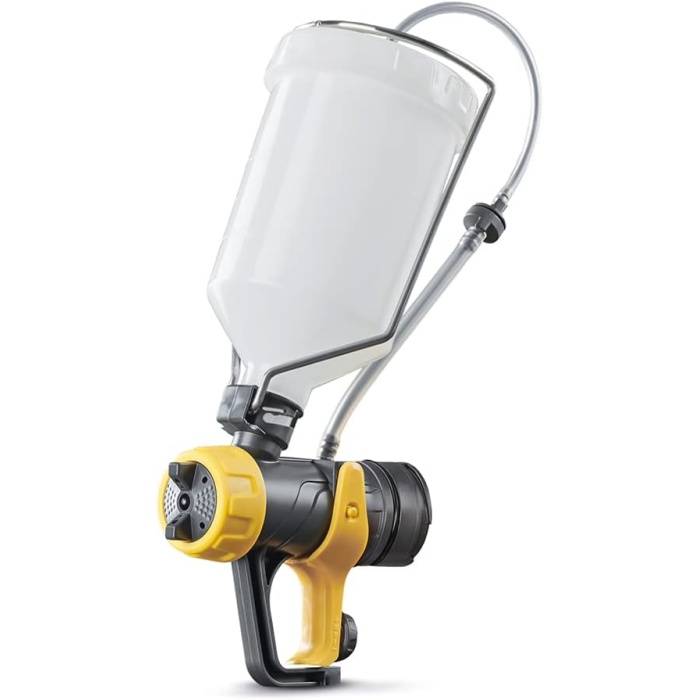 Wood & Metal Extra Gravity püskürtme başlığı, hazne hacmi: 150 ml ve 600 ml, WAGNER boya püskürtme sistemleri için aksesuar