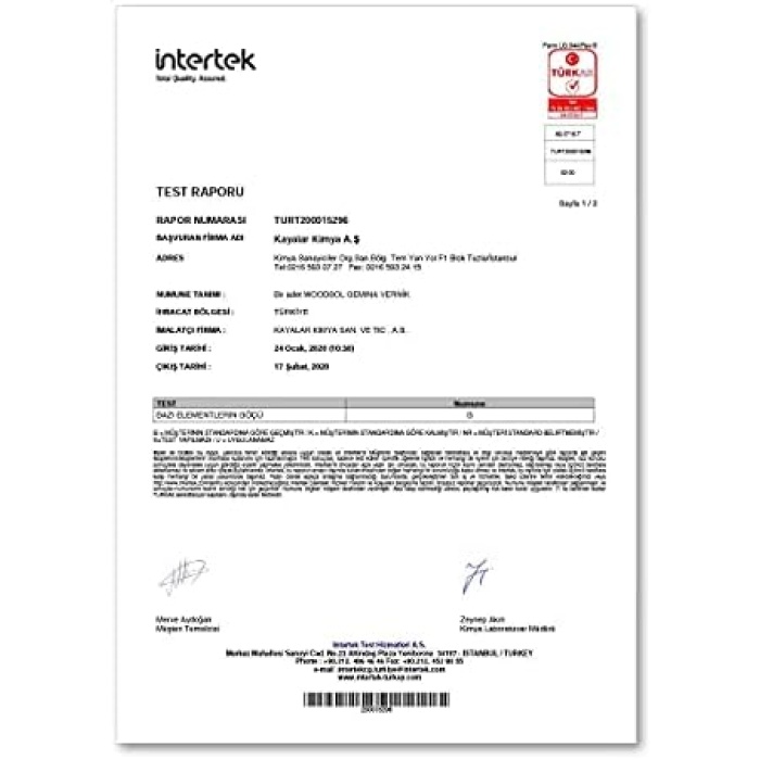 Gemina Dış Mekan Ahşap Jel Vernik 0.75 Lt 9300 WENGE