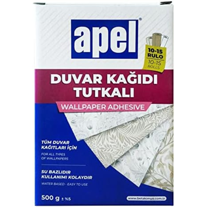 Duvar Kağıdı Yapıştırıcısı 500 g, Çok Renkli