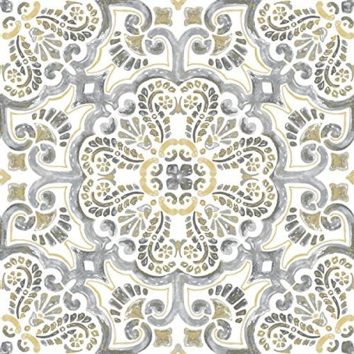 WallPops FP2947 Antico yer fayansı, çıkartmak ve yapıştırmak için, çok renkli