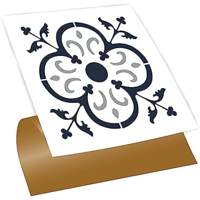 Kendinden Yapışkanlı Solo Fas Desenli PVC Karo 30x30 cm (11 Adet / 1 m²)