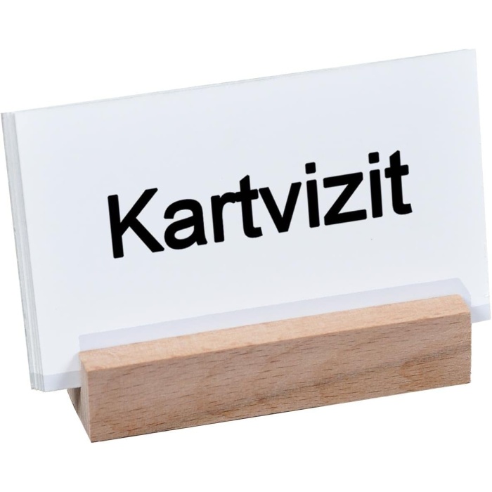 Ahşap Ağaç Kartvizitlik