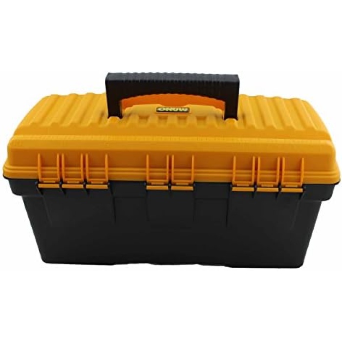 Cs/16 Düz Kapaklı Klasik Takım Çantası, Polipropilen, Siyah/Sarı, 16 ’’