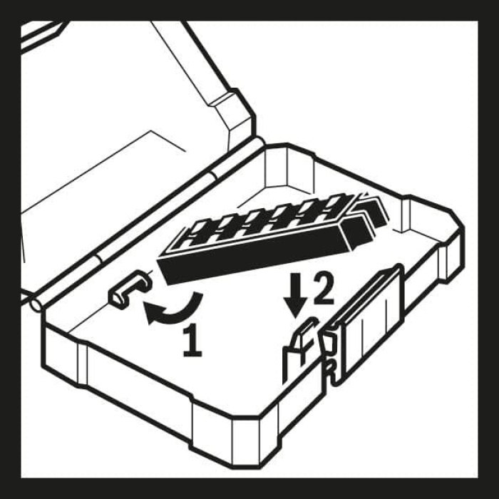 Professional Accessories 2608522364 Bosch Professional aksesuar için boş kutu (Pick and Click boş kutu için kullanım için, boyut M ve L