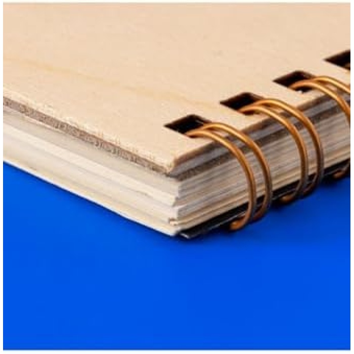 En Iyi Babalara Hediye 8 Cm X 12 Cm Ölçülerinde Çizgisiz 48 Yaprak Ahşap Kapaklı Defter