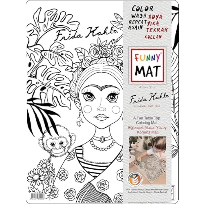 Çocuk Funny Mat - Frida 30X40Cm - Yeni