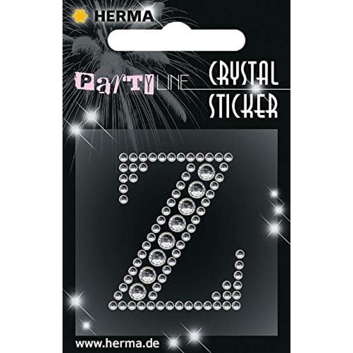 Kristal Etiket Harf Z