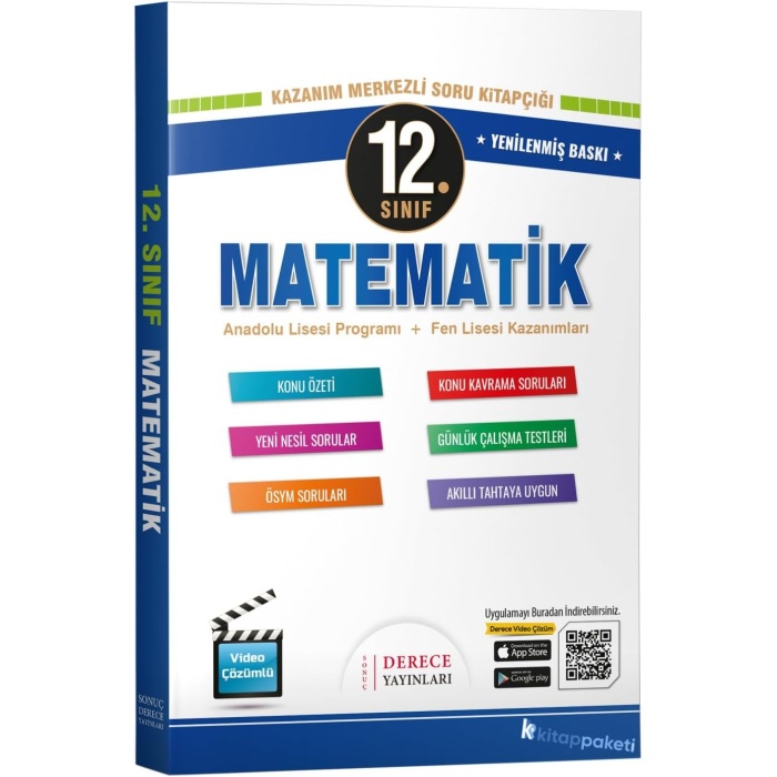 12.Sınıf Matematik Modüler Set