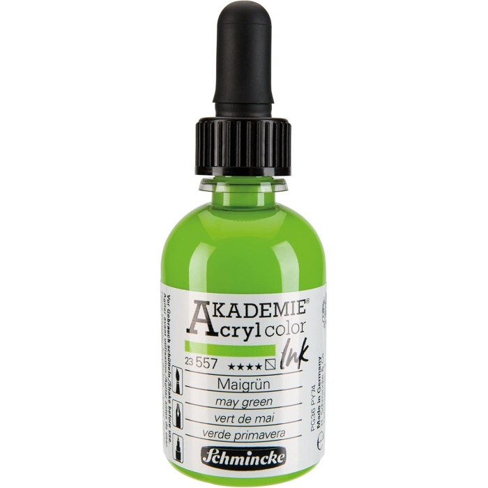 Akademie Akrilik Mürekkep 50 ml 557 May Green