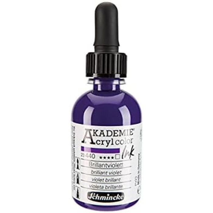 Akademie Akrilik Mürekkep 50 ml 440 Brilliant Violet