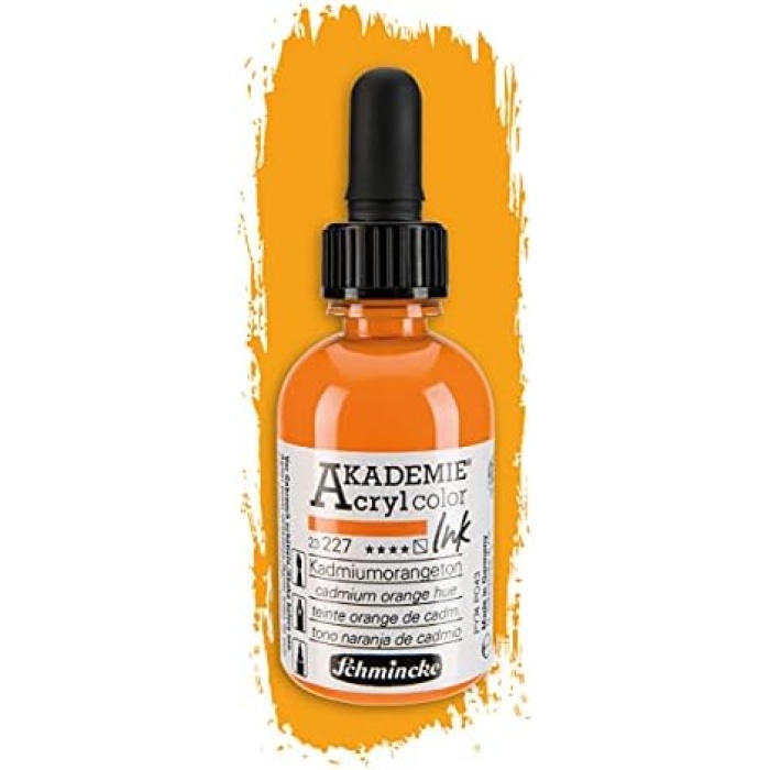 Akademie Akrilik Mürekkep 50 ml 227 Cadmium Orange Hue
