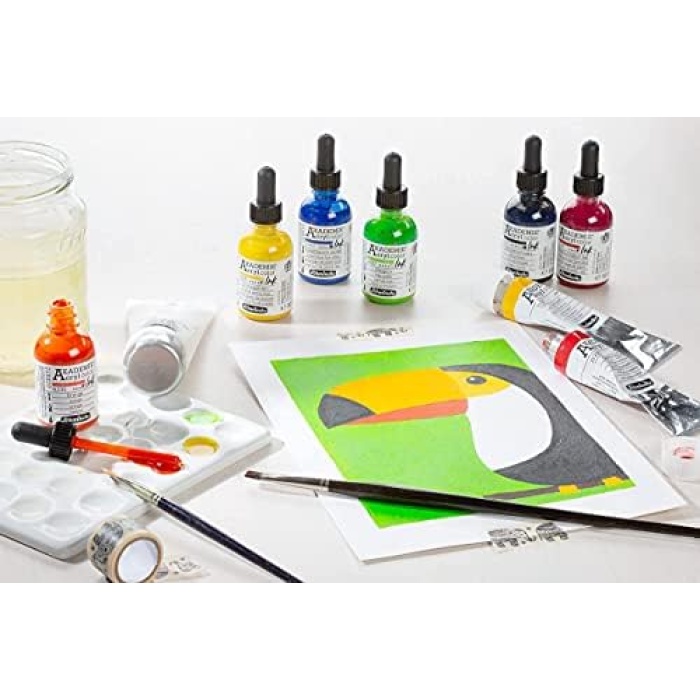 Akademie Akrilik Mürekkep 50 ml 227 Cadmium Orange Hue