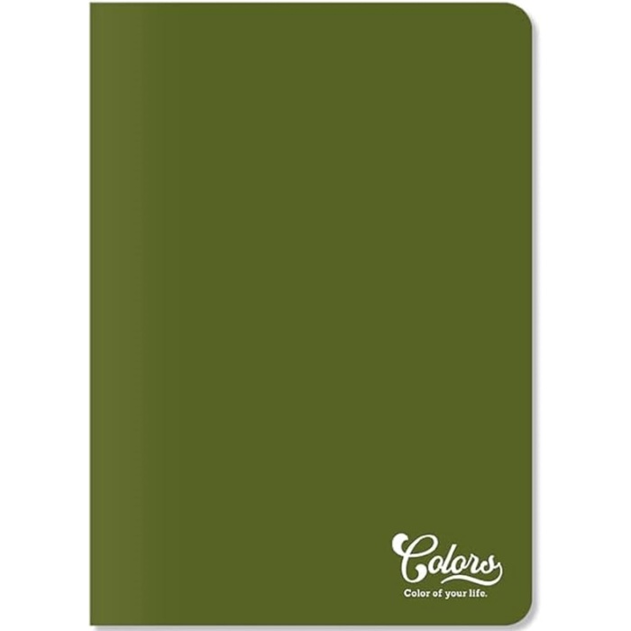 Colors A4 60 Yaprak Çizgili Defter, Yeşil