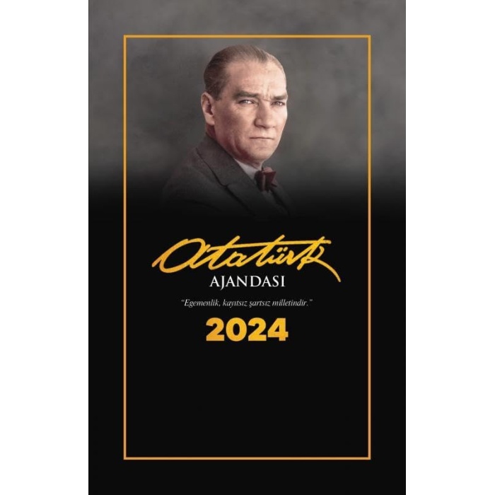 Kitabevi Ankara 2024 Atatürk Ajandası, 13.5x21cm