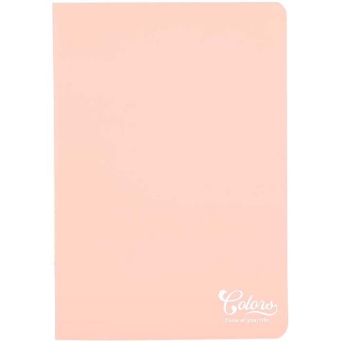 Colors A5 60 Yaprak Kareli Defter, Somon