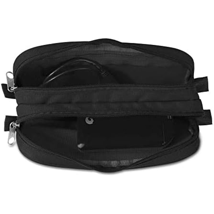 Large Accesssory Pouch Black Kalem Çantası