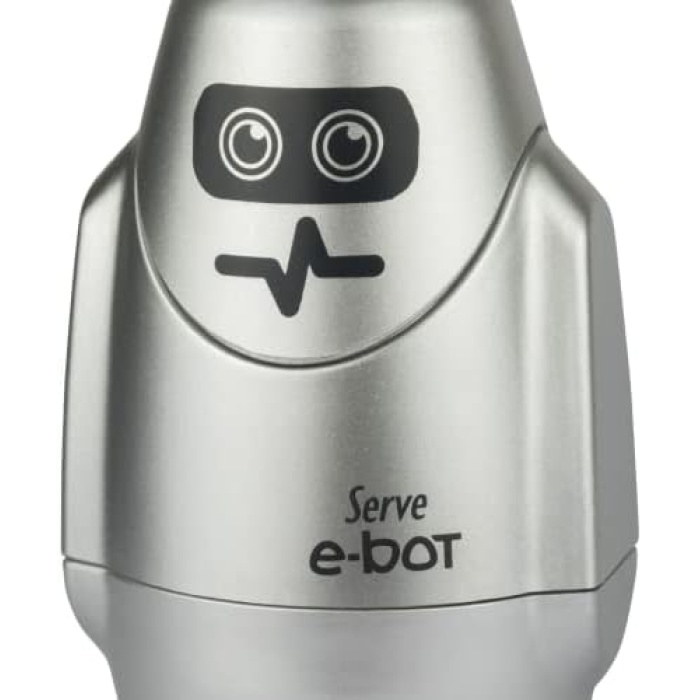 E-BOT SILGILI KALEMTIRAS METALIK GRI 4LU SET