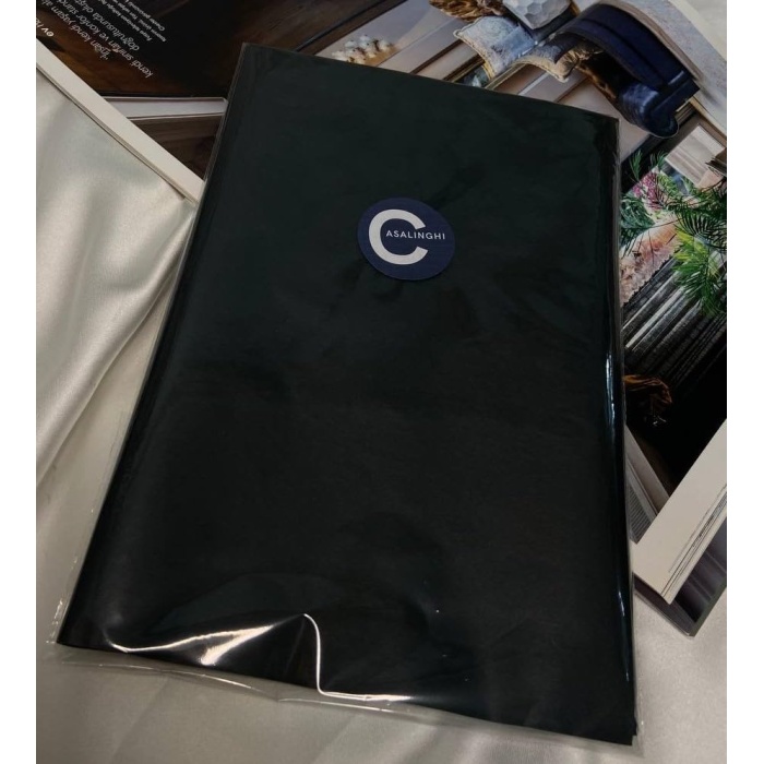 Siyah Pelür Kağıdı Black Tissue Paper Carta Velina 50x70 CM (Siyah) 5 Adet
