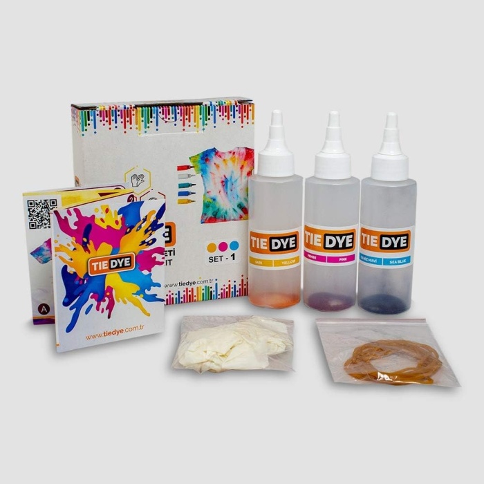 dye Tie Batik Boya Seti Set-1