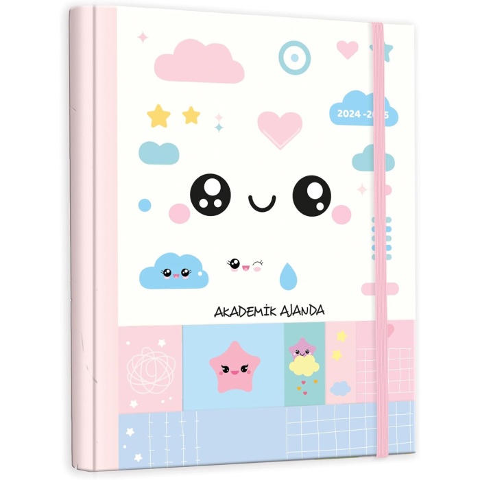 Journals Akademik Ajanda 2024-2025 Gizli Spiralli 17x23cm 100gr. (1264)