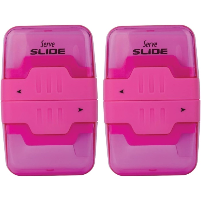 SLIDE SILGILI KALEMTIRAS PEMBE 2LI
