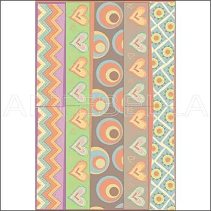 Soft Kolay Transfer 23X34 cm Koyu Zemin 948K