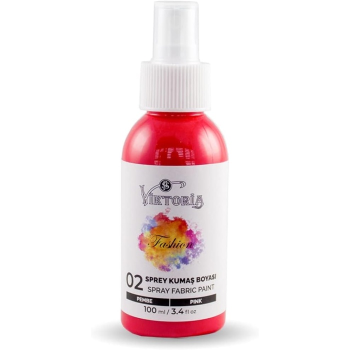 Sprey Kumaş Boyası 100 ml (Pembe)