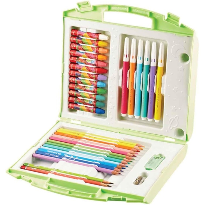 Pastel Renkler Boyama Çantası