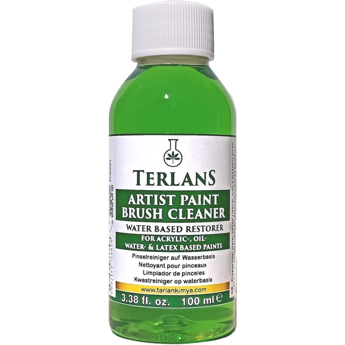 Sanatsal Boya ve Fırça Temizleyici 100 ml - Yağlı ve Akrilik Boya Temizleyici - Artist Brush Cleaner