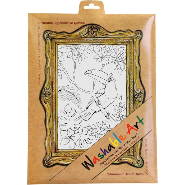 Çocuk Funny Mat -Washable Art - Orman