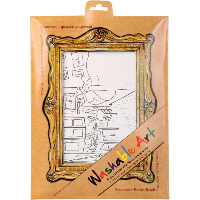 Çocuk Funny Mat Washable Art Vincent Van Gogh Room At Arles