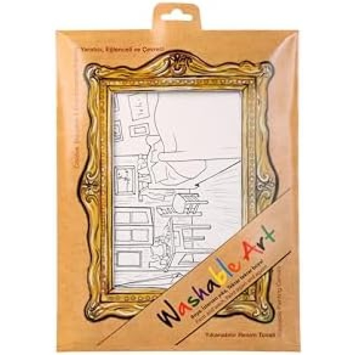Çocuk Funny Mat Washable Art Vincent Van Gogh Room At Arles