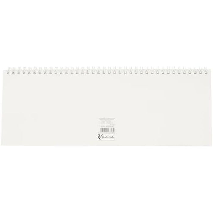 Color 2023 AJ-65 12x33,5 Haftalık Masa Ajandası, Siyah Puantiye