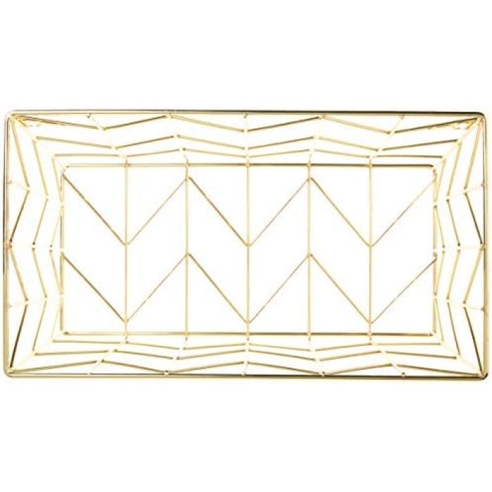 File Organizer, Gold) - U Brands Hanging File Desk Organiser, Wire Metal, Gold