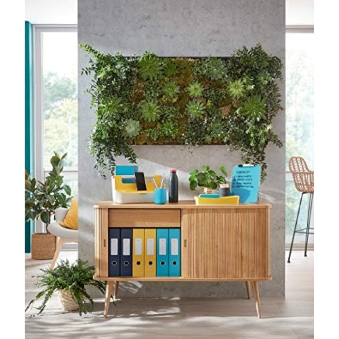 Cosy Masaüstü Düzenleyicili Evrak Rafı, , Sarı