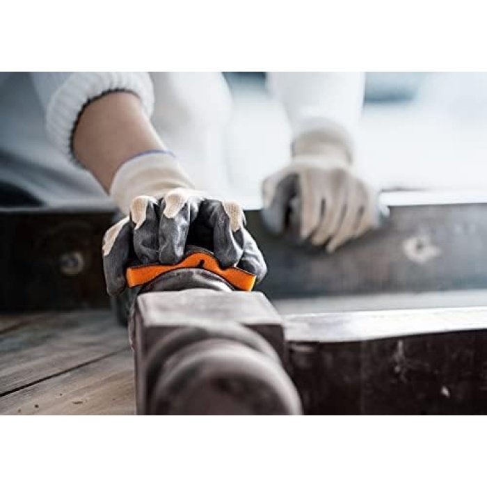 Professional 1x EXPERT S473 Standart Tabanlar (Boyalı ahşap, Yumuşak ahşap, 98 x 120 x 13 mm, İncelik derecesi ince, Aksesuar Elde Zımparalama)