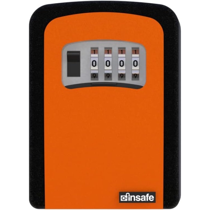 ISC803KEY Şifreli Çelik Kasa, Anahtar Kasası, Anahtar Dolabı, Orange