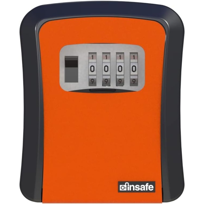 ISC806KEY Şifreli Çelik Kasa, Anahtar Kasası, Anahtar Dolabı, Orange