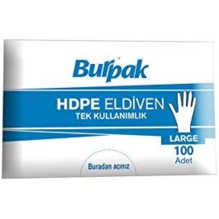 At Market Burpak Şeffaf Eldiven HDPE 100lü Paket